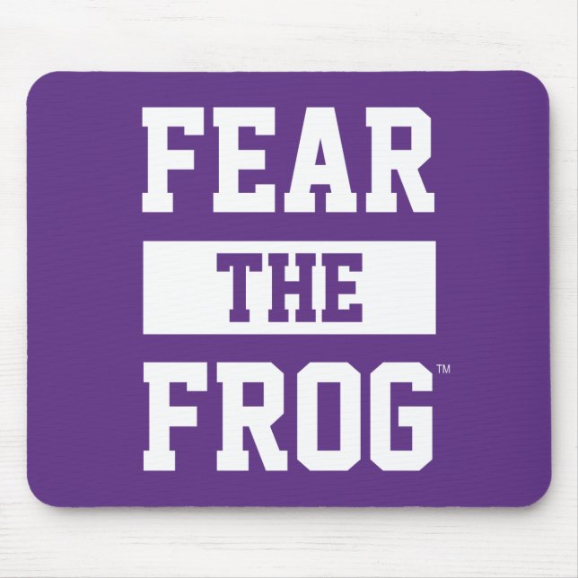 TCU Fear The Frog Mouse Pad (Front)