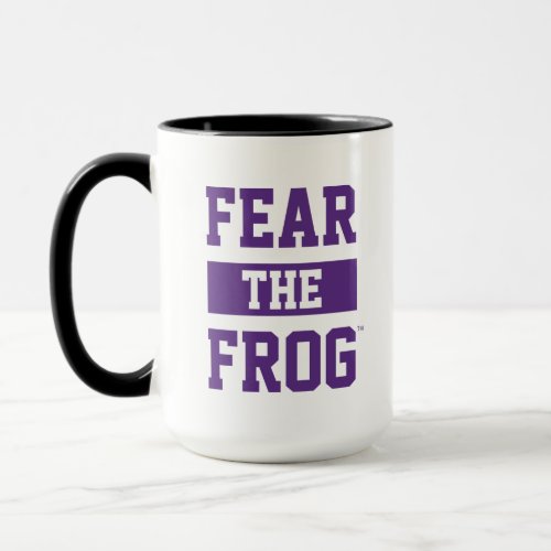 TCU Fear The Frog Mug