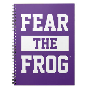 TCU Fear The Frog Notebook