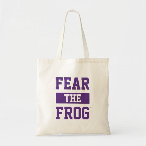 TCU Fear The Frog Tote Bag