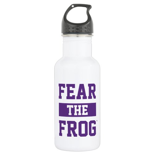 TCU Fear The Frog Water Bottle