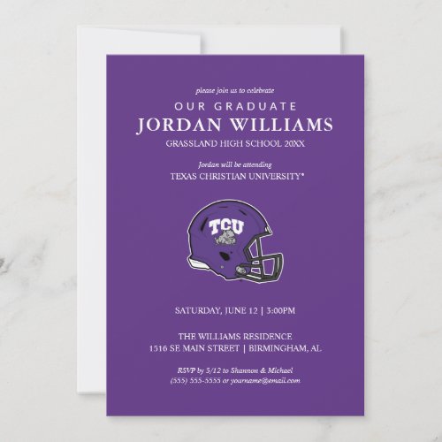 TCU Football Announcement