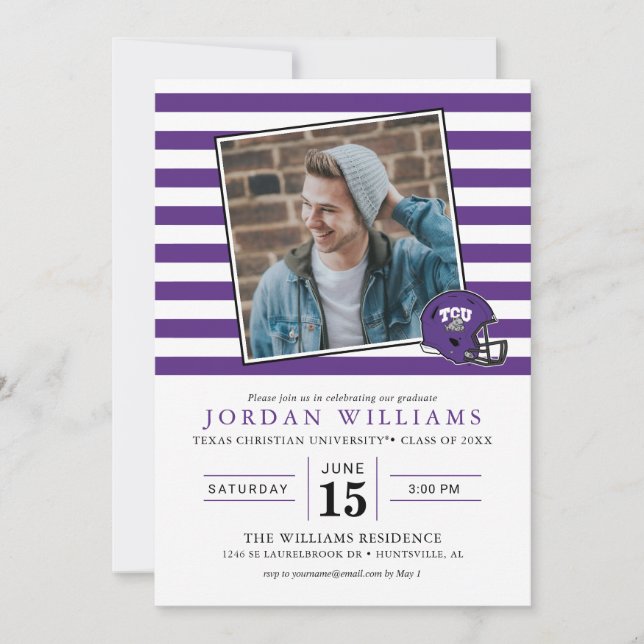 TCU Football Announcement (Front)