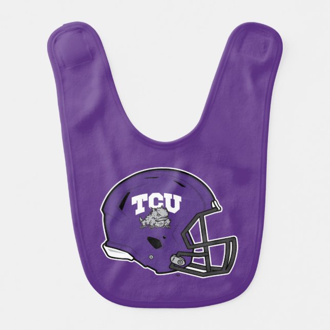 TCU Football Baby Bib (Front)