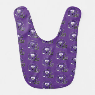 TCU Football Baby Bib