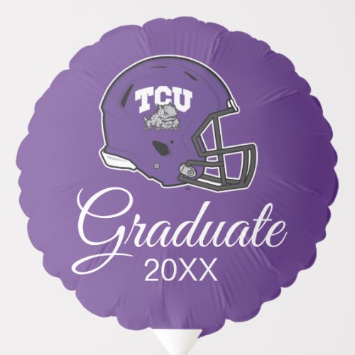 TCU Football Balloon