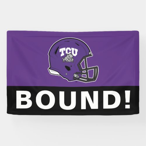 TCU Football Banner