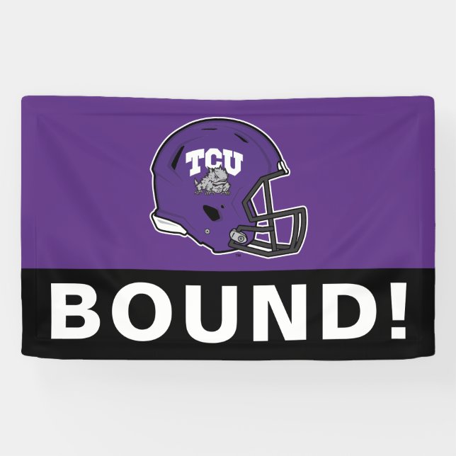 TCU Football Banner (Horizontal)