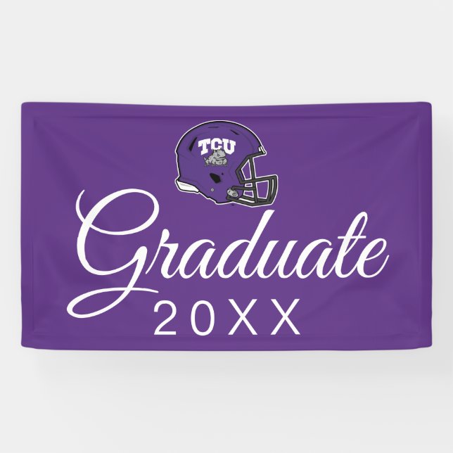 TCU Football Banner (Horizontal)