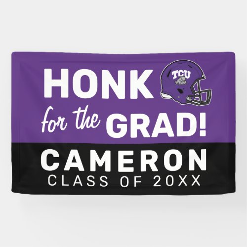 TCU Football Banner