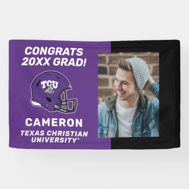 TCU Football Banner (Horizontal)