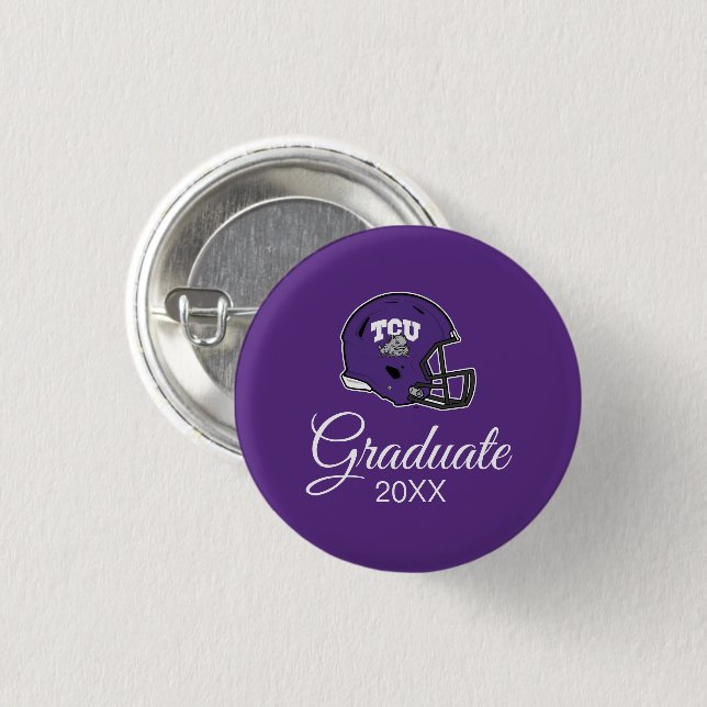 TCU Football Button (Front & Back)