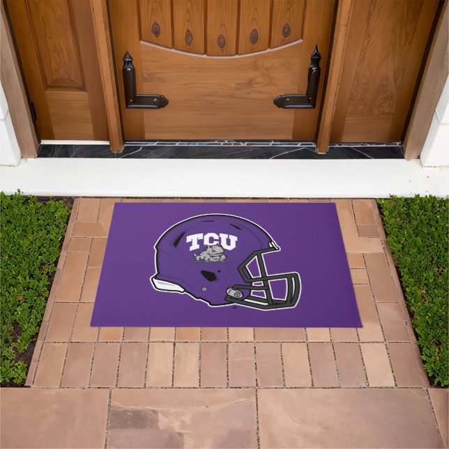 TCU Football Doormat (Outdoor)