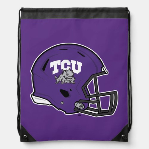 TCU Football Drawstring Bag