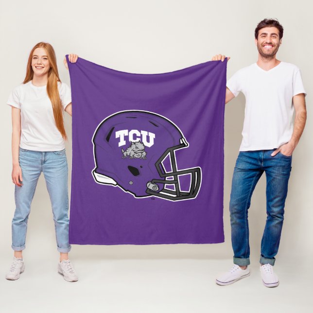 TCU Football Fleece Blanket (In Situ)