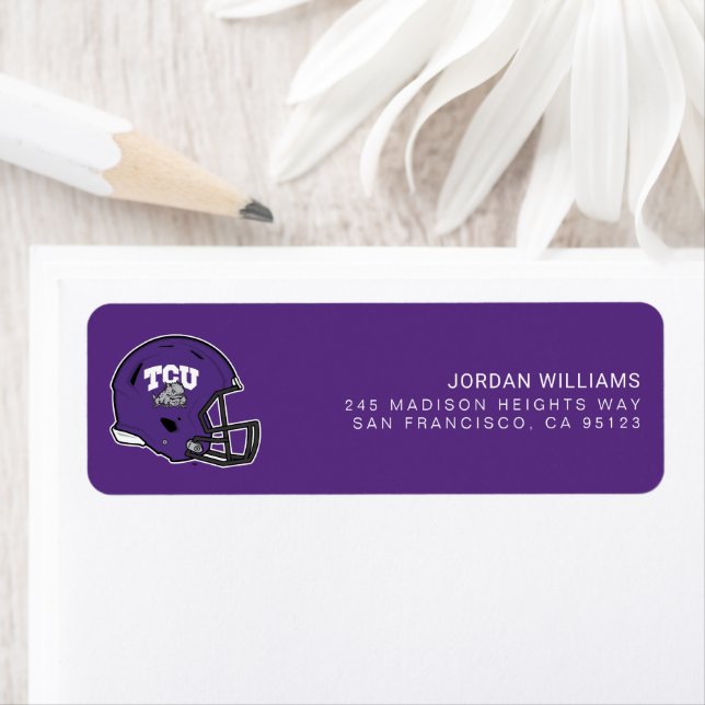 TCU Football Label (Insitu)
