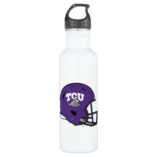 TCU Football Stainless Steel Water Bottle