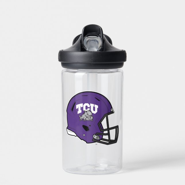 TCU Football Water Bottle (Front)
