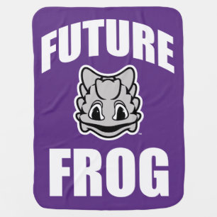 TCU Future Frog Swaddle Blanket