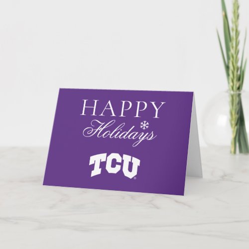 TCU HOLIDAY CARD