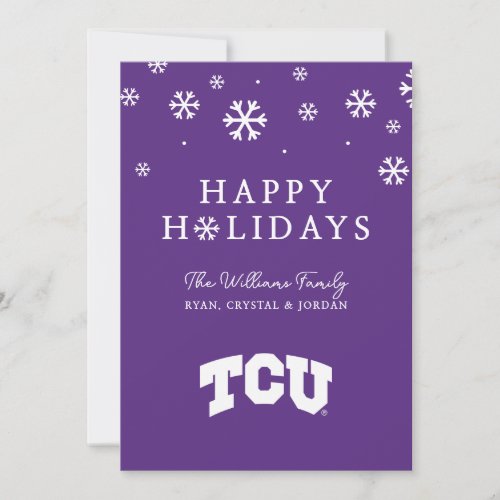 TCU HOLIDAY CARD