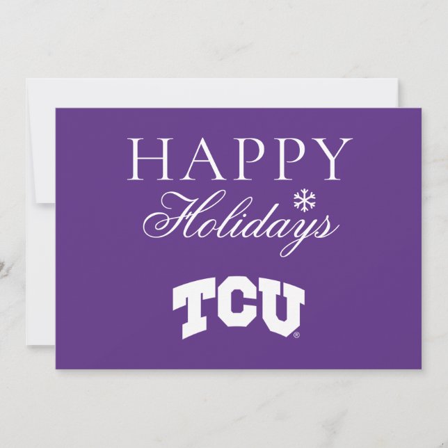 TCU HOLIDAY CARD (Front)