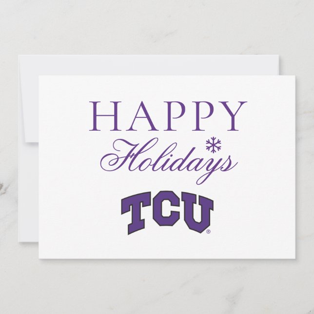TCU HOLIDAY CARD (Front)
