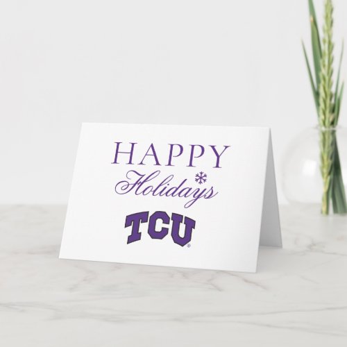 TCU HOLIDAY CARD