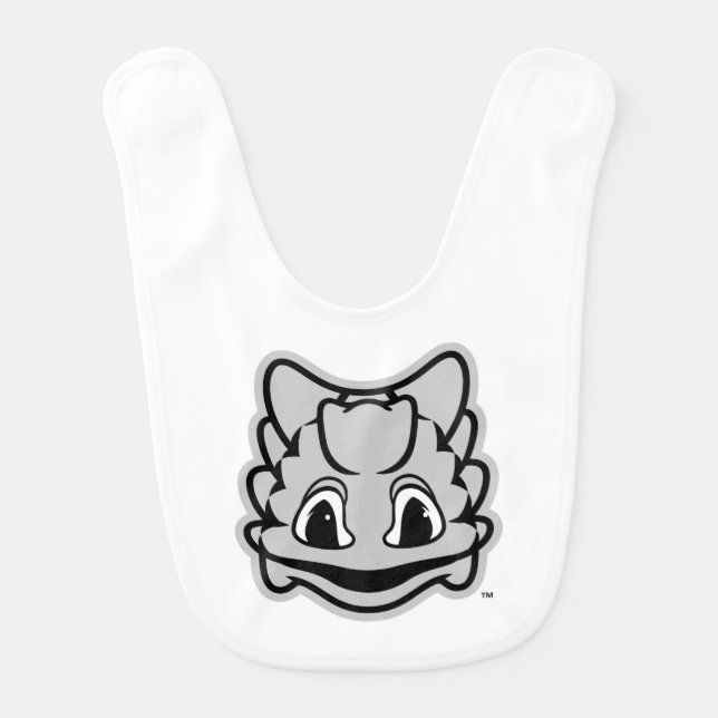 TCU Horned Frogs Baby Bib (Front)