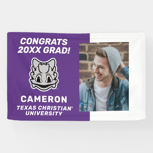 TCU Horned Frogs Banner (Horizontal)