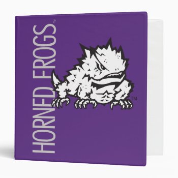 Tcu Horned Frogs Binder by tcuhornedfrogs at Zazzle