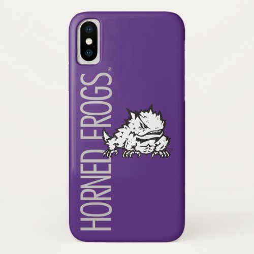 TCU Horned Frogs iPhone X Case