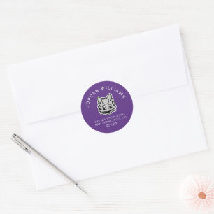 TCU Horned Frogs Classic Round Sticker