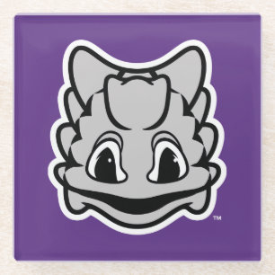 TCU Horned Frogs Glass Coaster