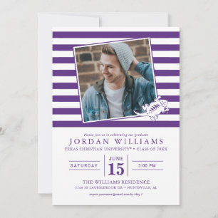TCU Horned Frogs Graduation Announcement