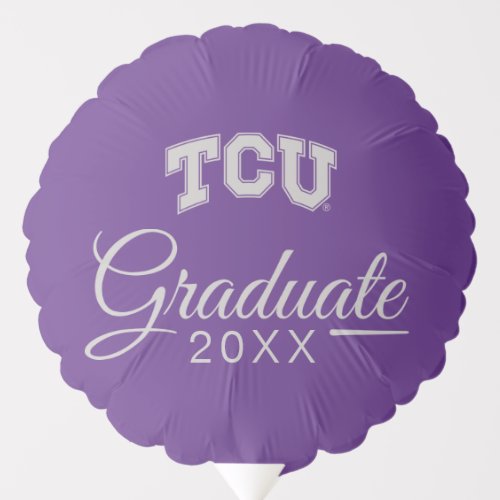 TCU Horned Frogs Graduation Balloon