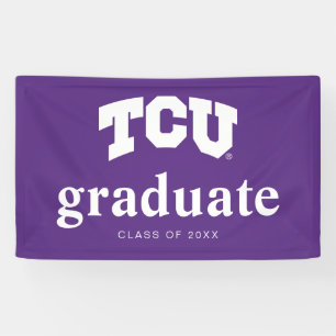 TCU Horned Frogs Graduation Banner