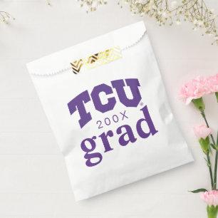 TCU Horned Frogs Graduation Favor Bag