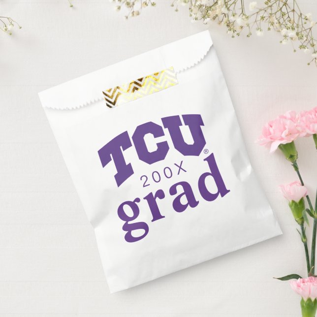 TCU Horned Frogs Graduation Favor Bag (Sealed)