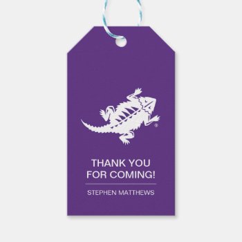 Tcu Horned Frogs Graduation Gift Tags by tcuhornedfrogs at Zazzle