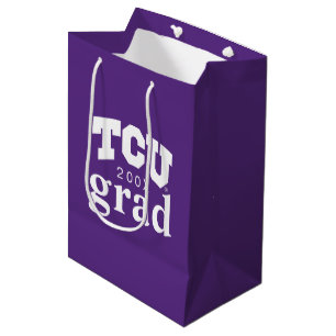 TCU Horned Frogs Graduation Medium Gift Bag