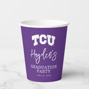 TCU Horned Frogs Graduation Paper Cups