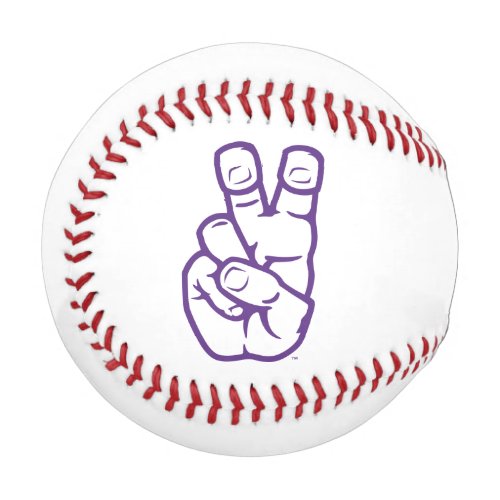 TCU Horned Frogs Hand Symbol Baseball