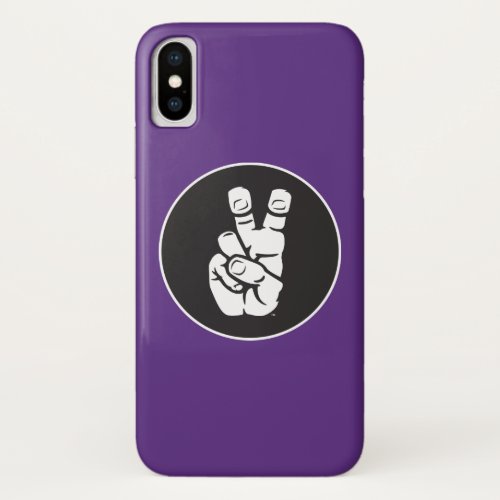 TCU Horned Frogs Hand Symbol iPhone X Case