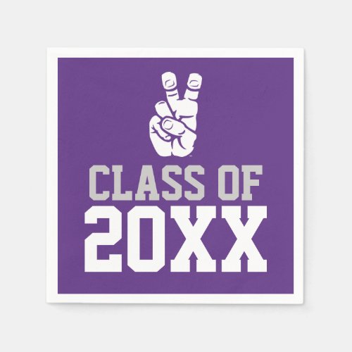 TCU Horned Frogs Hand Symbol  Class Of Paper Napkins