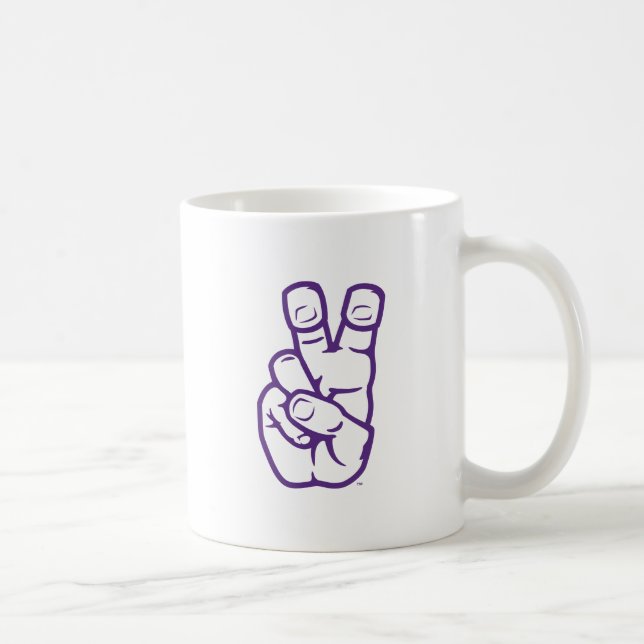 TCU Horned Frogs Hand Symbol Coffee Mug (Right)