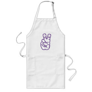 TCU Horned Frogs Hand Symbol Long Apron