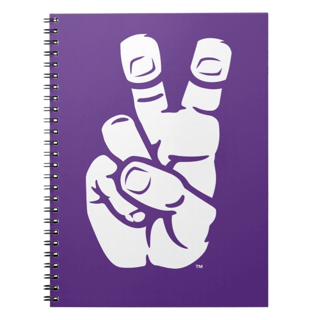 TCU Horned Frogs Hand Symbol Notebook (Front)