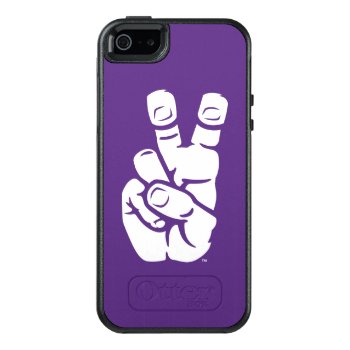 Tcu Horned Frogs Hand Symbol Otterbox Iphone 5/5s/se Case by tcuhornedfrogs at Zazzle