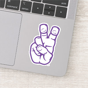 TCU Horned Frogs Hand Symbol Sticker